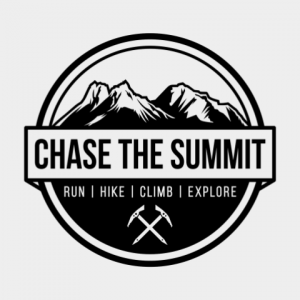 Chase the Summit logo in black on white