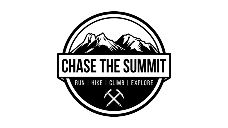 Chase The Summit logo in black on white