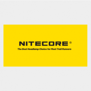 Nitecore logo - black on yellow